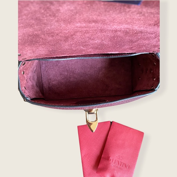 NWT Valentino Mini Rockstud Leather Crossbody Bag - Picture 11 of 12